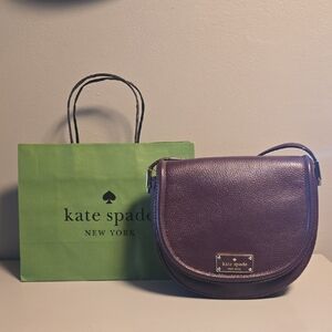 Kate Spade Deep Purple Crossbody Bag